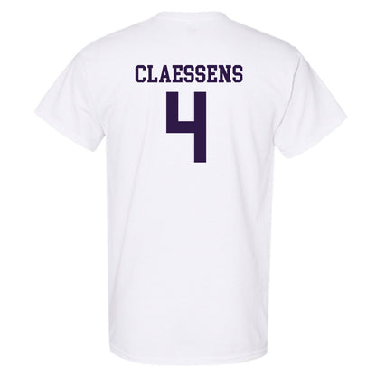 Kansas State - NCAA Women's Basketball : Nastja Claessens - Classic Shersey T-Shirt-1