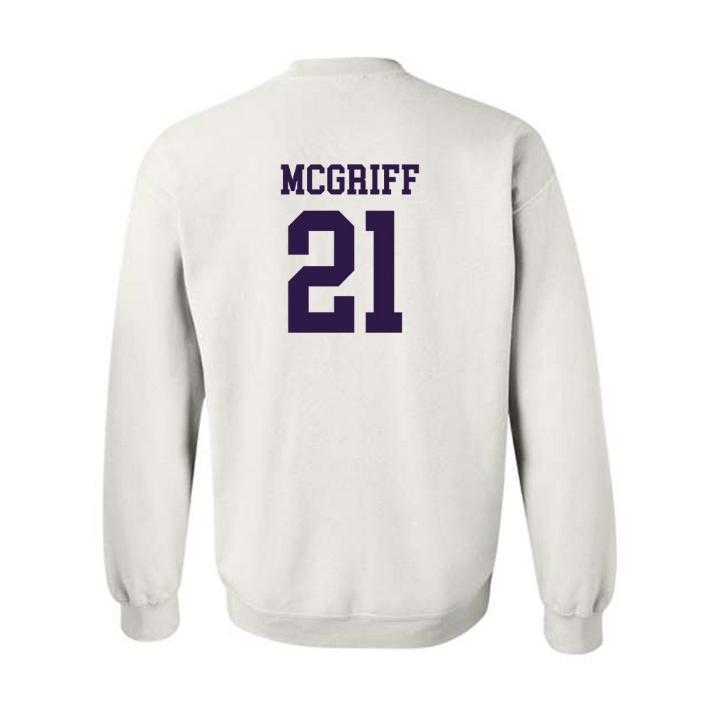Kansas State - NCAA Men's Basketball : Khamari McGriff - Classic Shersey Crewneck Sweatshirt-1