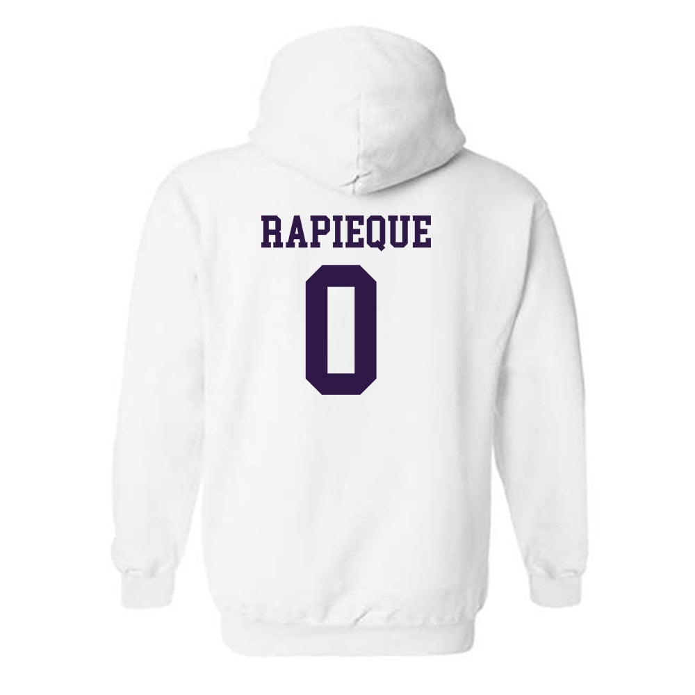 Kansas State - NCAA Men's Basketball : Elias Rapieque - Classic Shersey Hooded Sweatshirt-1