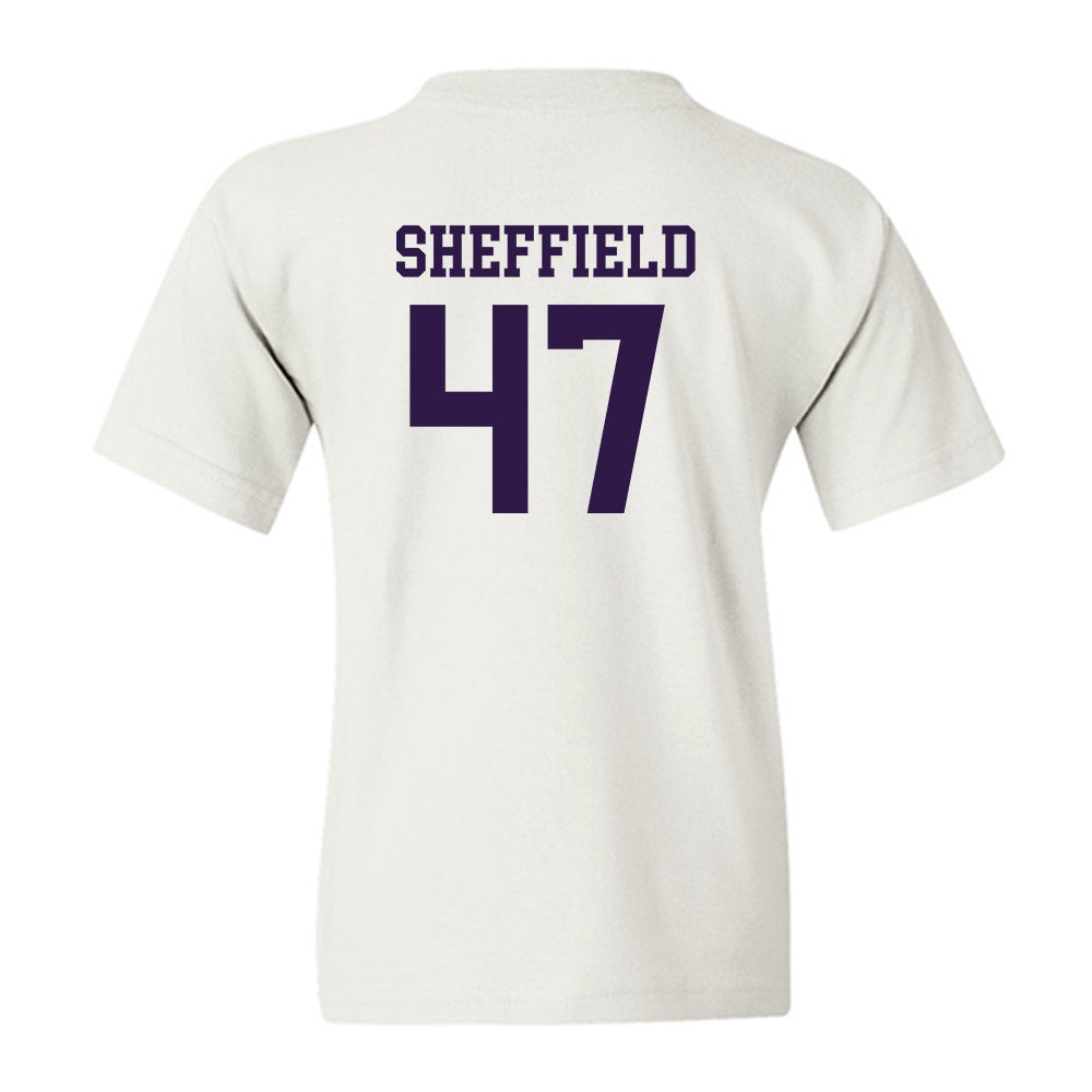 Kansas State - NCAA Baseball : Lincoln Sheffield - Classic Shersey Youth T-Shirt-1