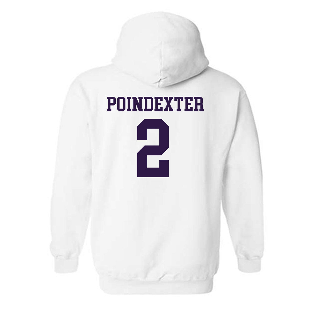 Kansas State - NCAA Women's Basketball : Temira Poindexter - Classic Shersey Hooded Sweatshirt-1