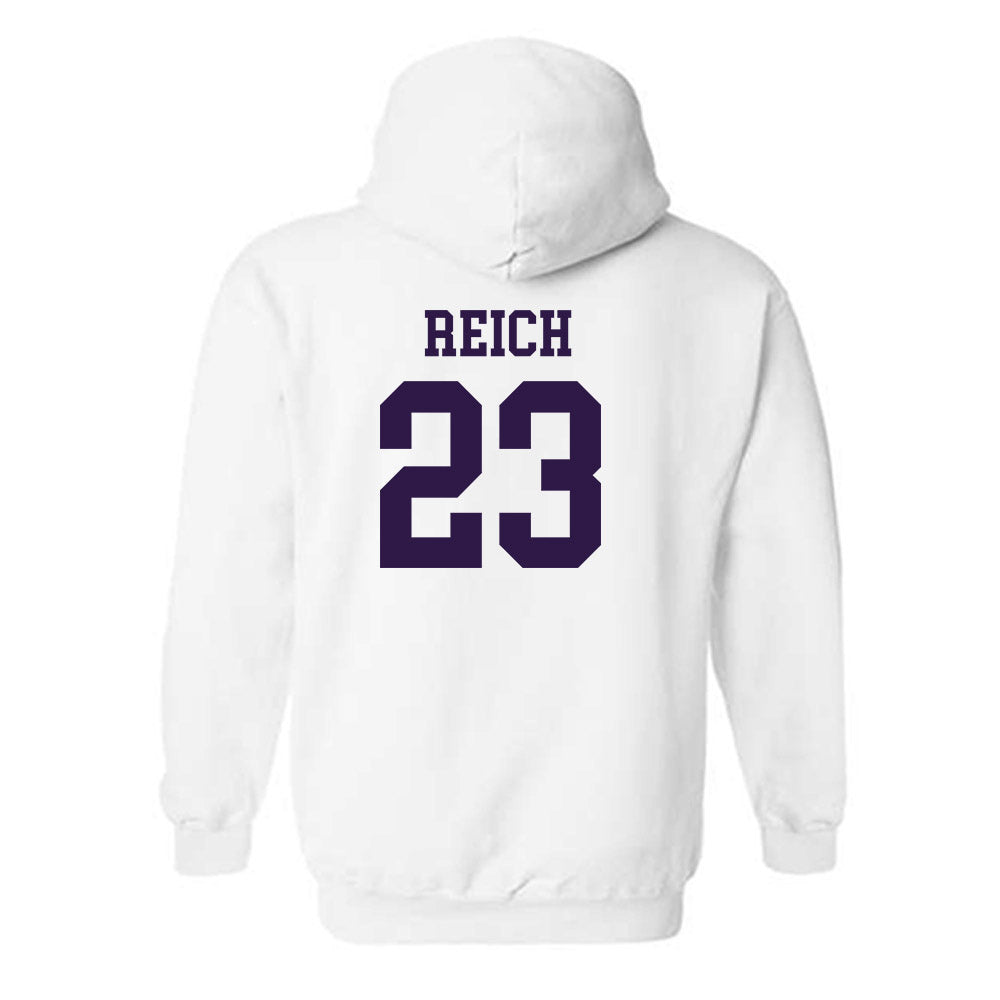 Kansas State - NCAA Baseball : Jonah Reich - Classic Shersey Hooded Sweatshirt-1