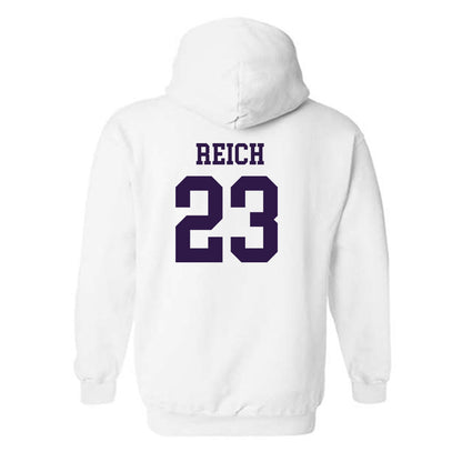 Kansas State - NCAA Baseball : Jonah Reich - Classic Shersey Hooded Sweatshirt-1