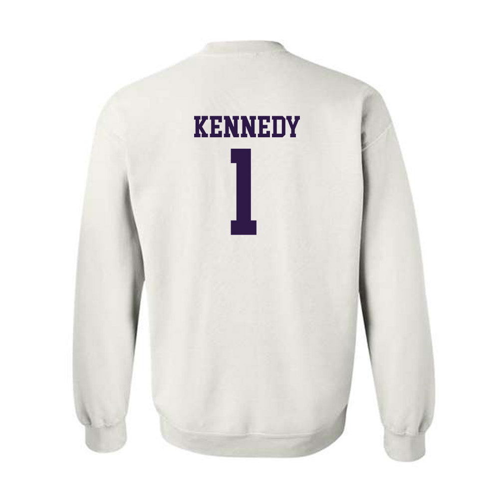 Kansas State - NCAA Baseball : Dee Kennedy - Classic Shersey Crewneck Sweatshirt-1
