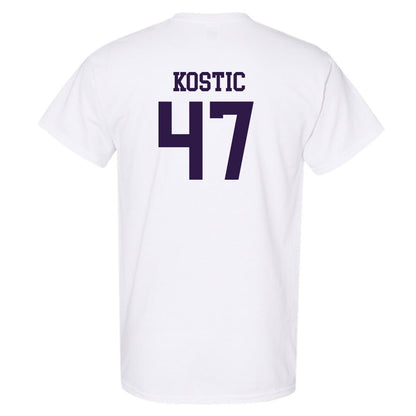 Kansas State - NCAA Men's Basketball : Andrej Kostic - Classic Shersey T-Shirt-1