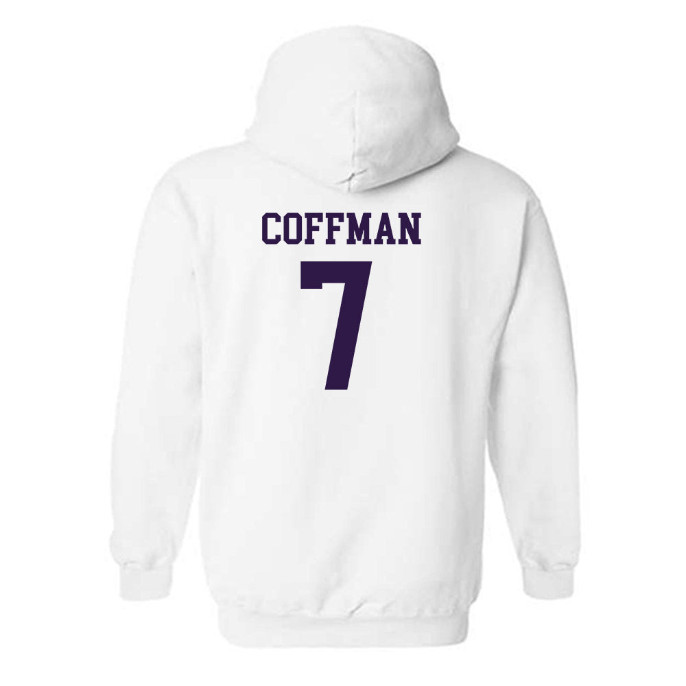 Kansas State - NCAA Women's Soccer : Sydney Coffman - Classic Shersey Hooded Sweatshirt-1