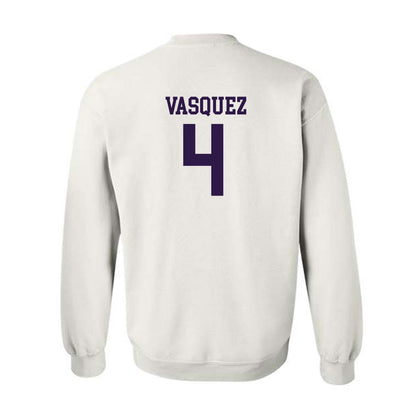 Kansas State - NCAA Baseball : Carlos Vasquez - Classic Shersey Crewneck Sweatshirt-1
