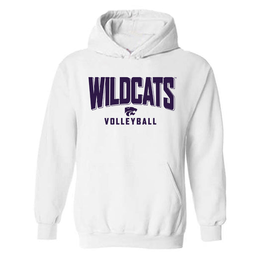 Kansas State - NCAA Women's Volleyball : Ella Larkin - Classic Shersey Hooded Sweatshirt