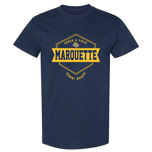 Marquette - NCAA Women's Track & Field : Sanai Baker - Fashion Shersey T-Shirt