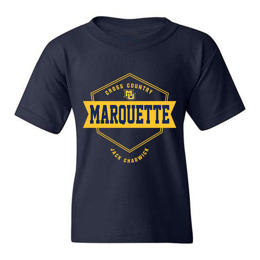 Marquette - NCAA Men's Cross Country : Jack Chadwick - Fashion Shersey Youth T-Shirt-0