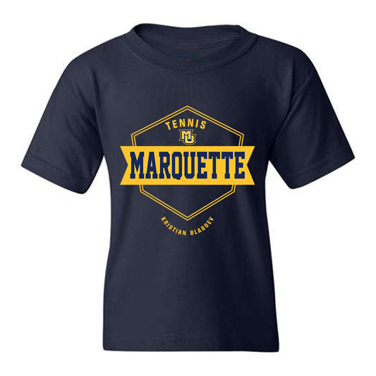 Marquette - NCAA Men's Tennis : Kristian Blagoev - Fashion Shersey Youth T-Shirt