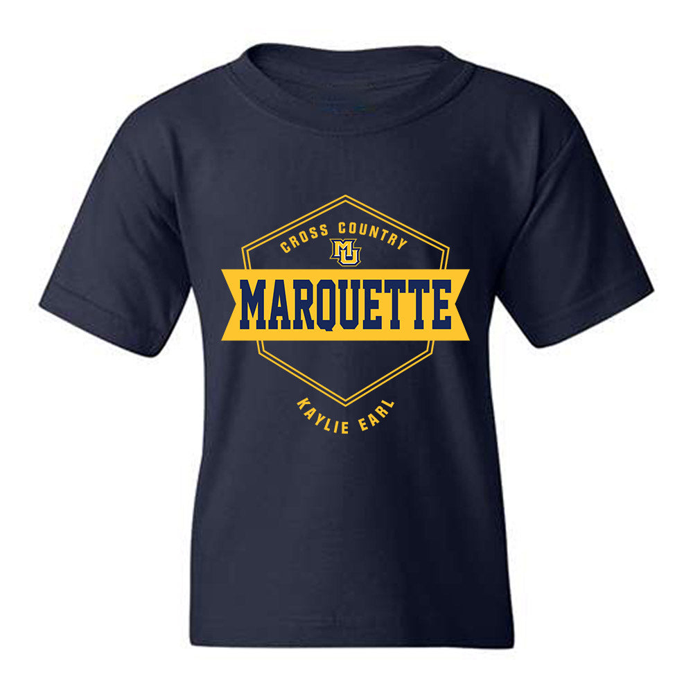 Marquette - NCAA Women's Cross Country : Kaylie Earl - Fashion Shersey Youth T-Shirt-0