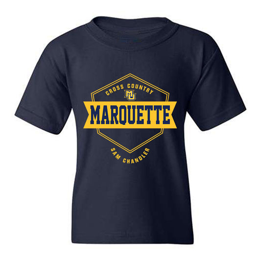 Marquette - NCAA Men's Cross Country : Sam Chandler - Fashion Shersey Youth T-Shirt-0