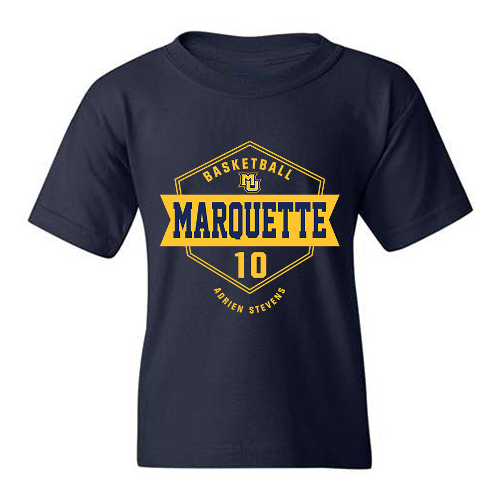 Marquette - NCAA Men's Basketball : Adrien Stevens - Fashion Shersey Youth T-Shirt-0