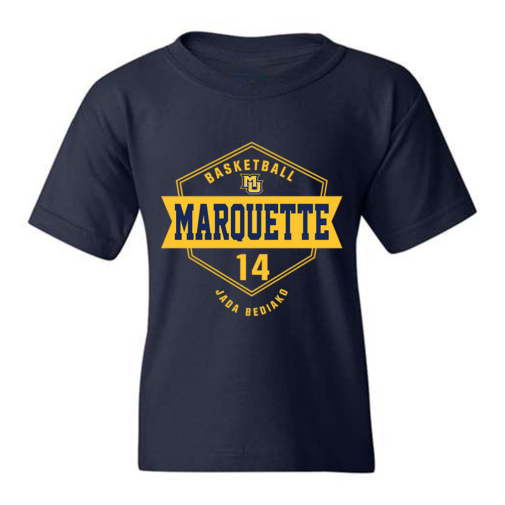 Marquette - NCAA Women's Basketball : Jada Bediako - Fashion Shersey Youth T-Shirt