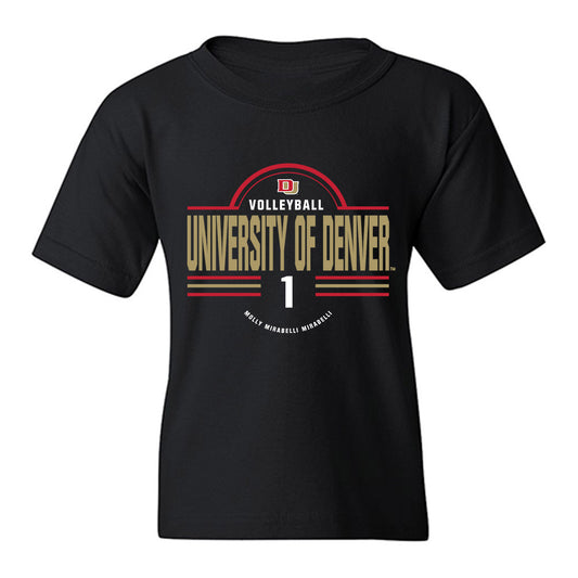 DU - NCAA Women's Volleyball : Molly Mirabelli Mirabelli - Classic Fashion Shersey Youth T-Shirt-0