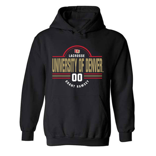 DU - NCAA Men's Lacrosse : Grant Ramsey - Classic Fashion Shersey Hooded Sweatshirt-0