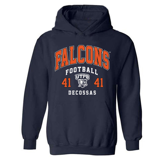 UTPB - NCAA Football : Hayden Decossas - Hooded Sweatshirt