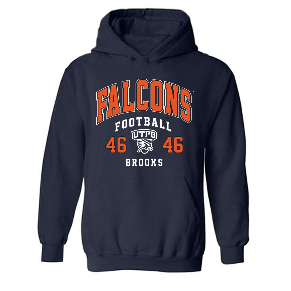 UTPB - NCAA Football : Datron Brooks - Hooded Sweatshirt