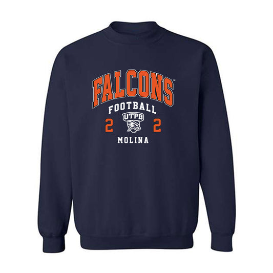 UTPB - NCAA Football : Marcus Molina - Crewneck Sweatshirt