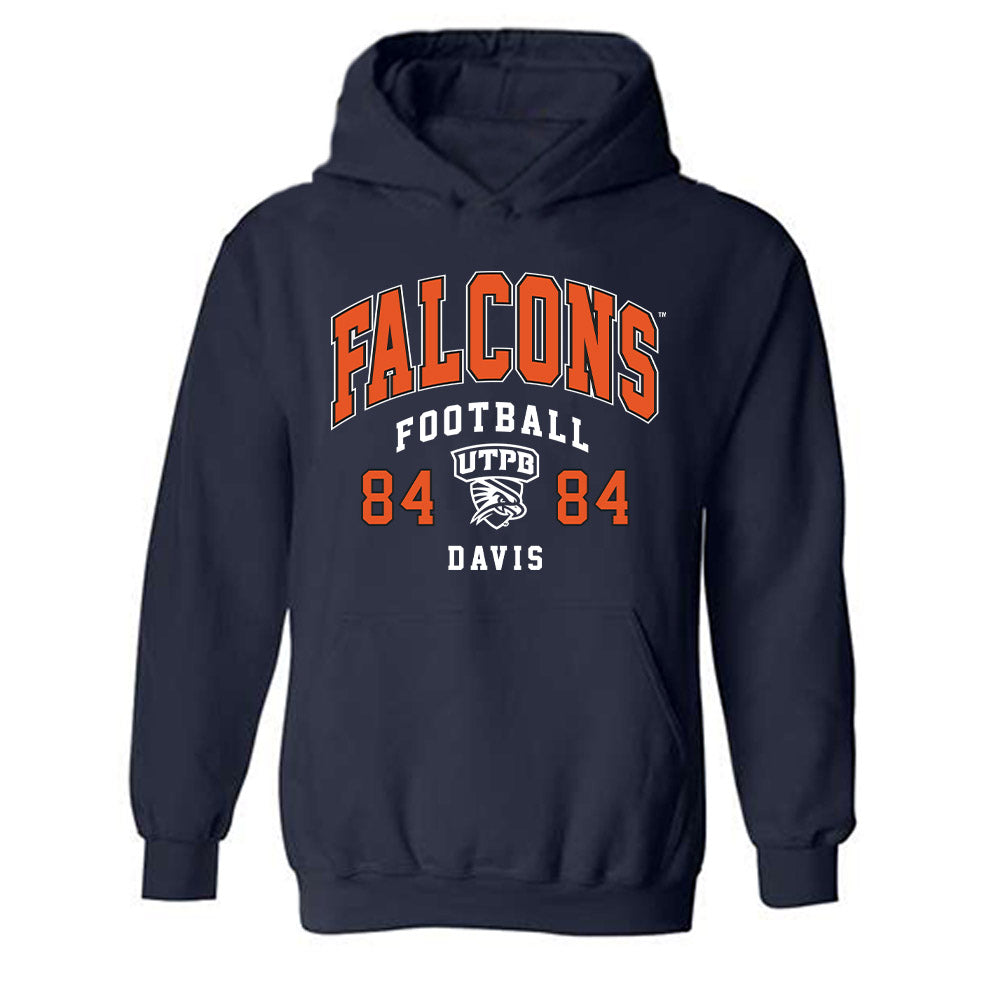UTPB - NCAA Football : Shemar Davis - Hooded Sweatshirt