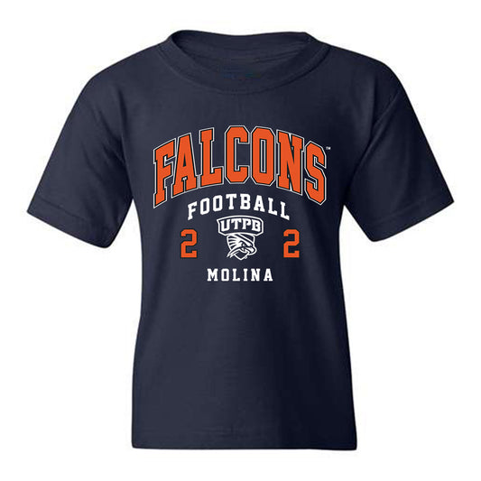 UTPB - NCAA Football : Marcus Molina - Youth T-Shirt