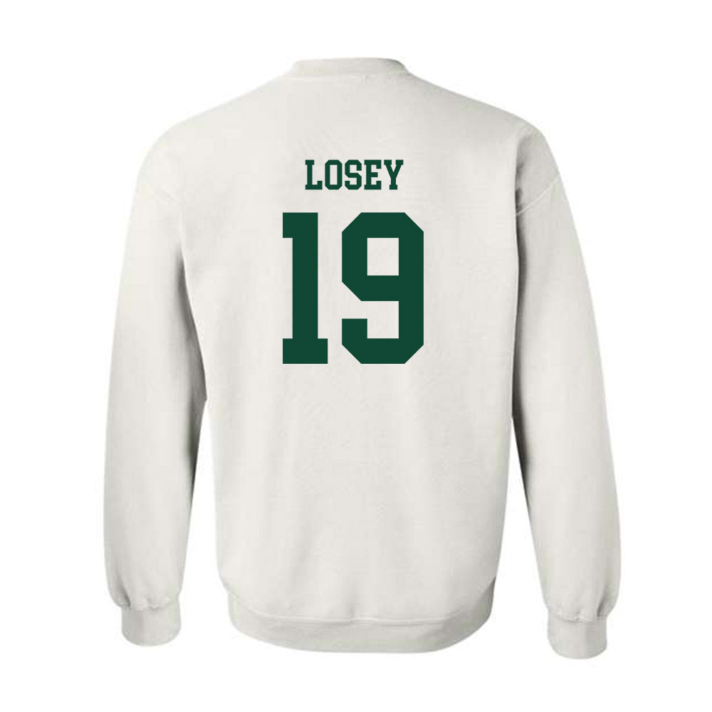 Hawaii - NCAA Baseball : Zach Losey - Classic Shersey Crewneck Sweatshirt-1