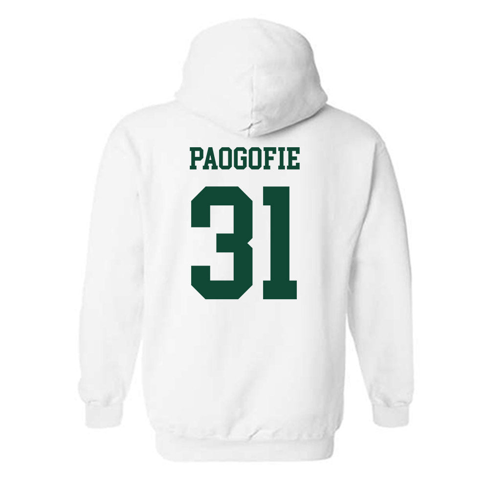 Hawaii - NCAA Football : Aisiah Paogofie - Classic Shersey Hooded Sweatshirt-1