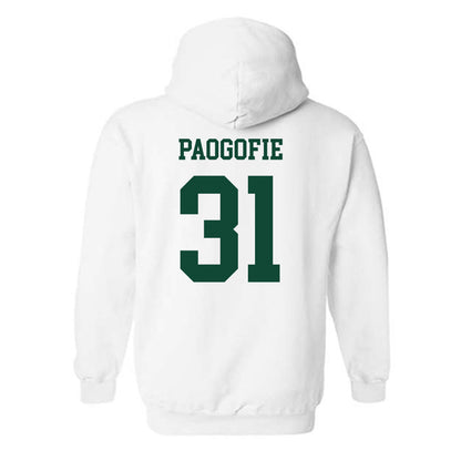 Hawaii - NCAA Football : Aisiah Paogofie - Classic Shersey Hooded Sweatshirt-1