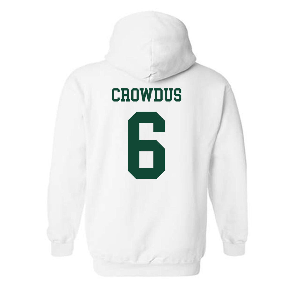 Hawaii - NCAA Football : Dekel Crowdus - Classic Fashion Shersey Hooded Sweatshirt