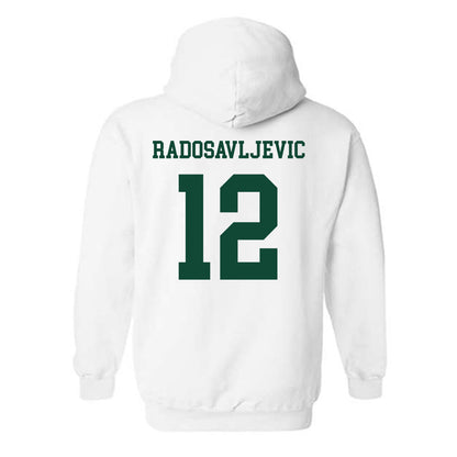 Hawaii - NCAA Women's Swimming & Diving : Camille Radosavljevic - Classic Fashion Shersey Hooded Sweatshirt-1