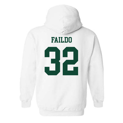 Hawaii - NCAA Baseball : Hunter Faildo - Classic Shersey Hooded Sweatshirt-1