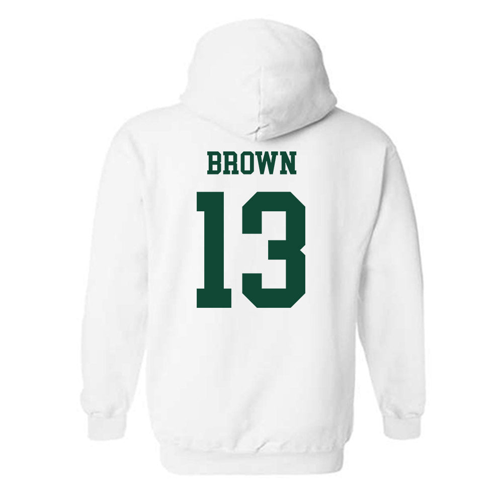 Hawaii - NCAA Football : Cbo Brown - Classic Fashion Shersey Hooded Sweatshirt