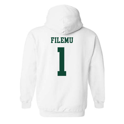 Hawaii - NCAA Women's Basketball : Kira-May Filemu - Classic Shersey Hooded Sweatshirt-1