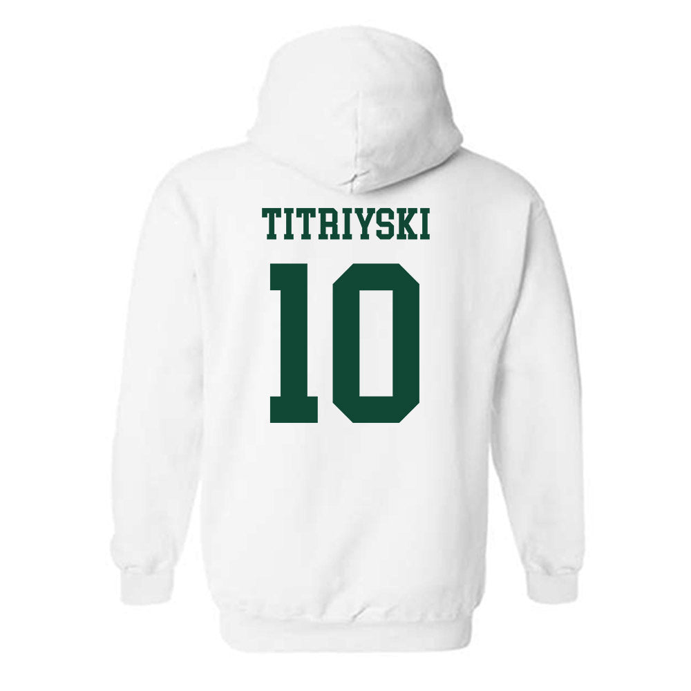 Hawaii - NCAA Men's Volleyball : Kristian Titriyski - Classic Fashion Shersey Hooded Sweatshirt-1