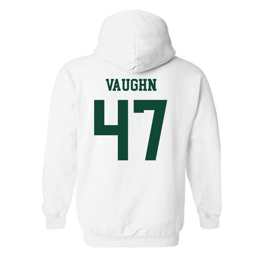 Hawaii - NCAA Football : Christian Vaughn - Classic Shersey Hooded Sweatshirt-1