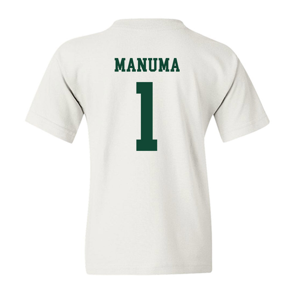 Hawaii - NCAA Football : Peter Manuma - Classic Shersey Youth T-Shirt-1