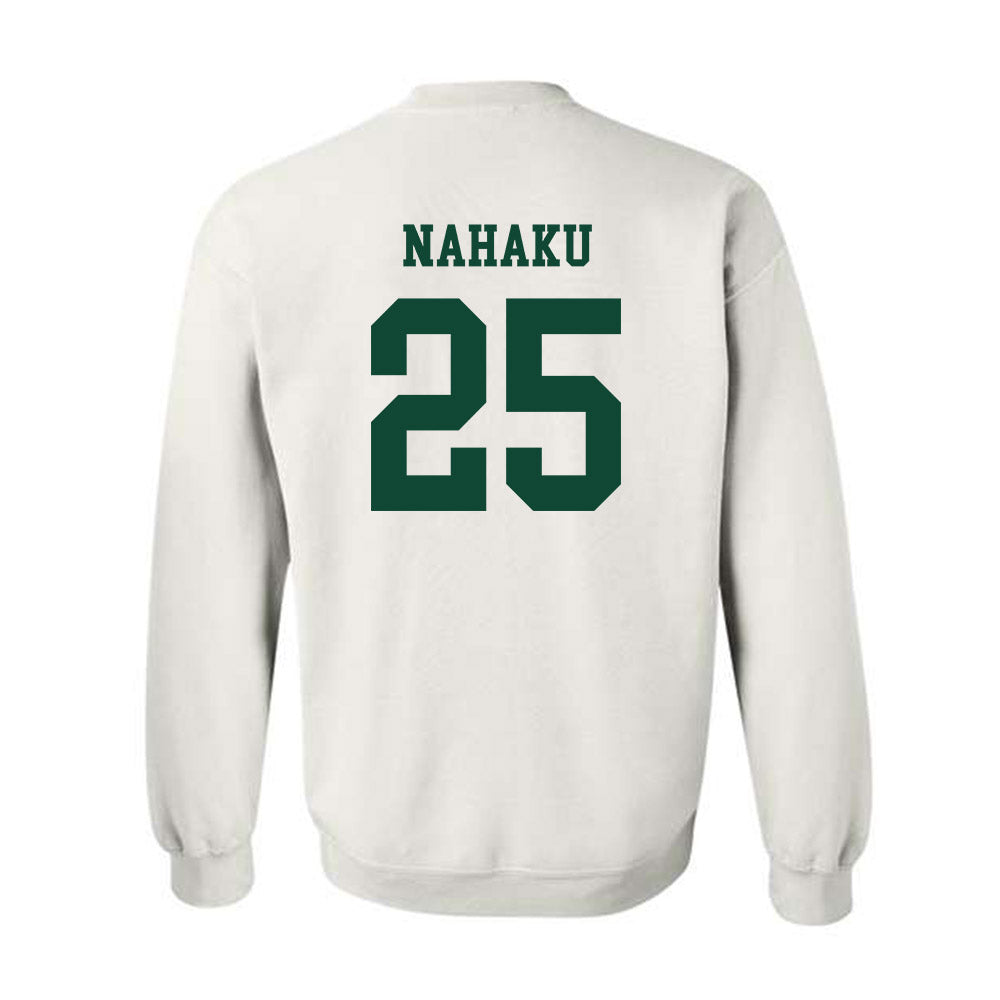 Hawaii - NCAA Baseball : Kamana Nahaku - Classic Shersey Crewneck Sweatshirt-1