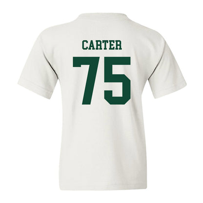 Hawaii - NCAA Football : Kaleb Carter - Classic Shersey Youth T-Shirt-1