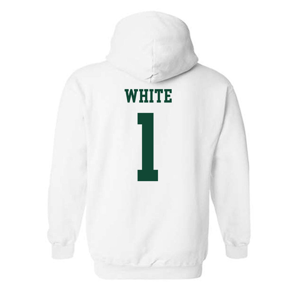 Hawaii - NCAA Football : Brandon White - Classic Shersey Hooded Sweatshirt-1