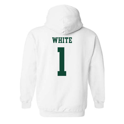 Hawaii - NCAA Football : Brandon White - Classic Shersey Hooded Sweatshirt-1