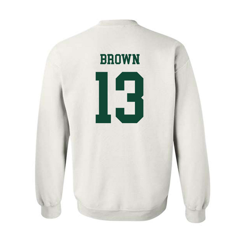 Hawaii - NCAA Football : Cbo Brown - Classic Fashion Shersey Crewneck Sweatshirt