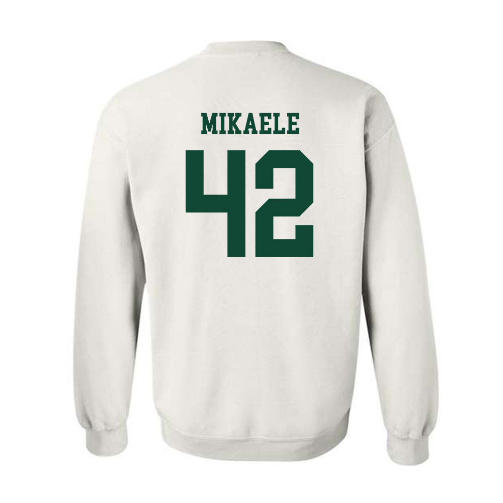 Hawaii - NCAA Football : Sitani Mikaele - Classic Fashion Shersey Crewneck Sweatshirt-1