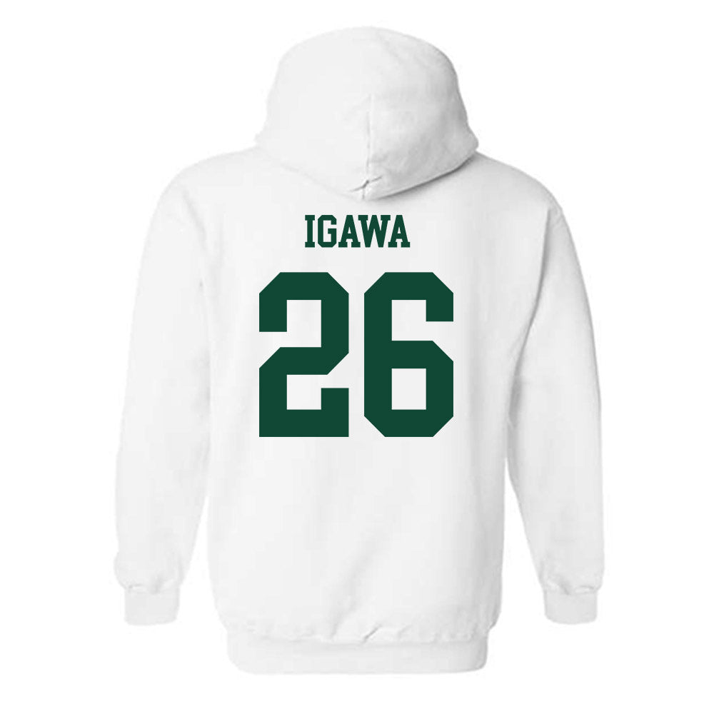 Hawaii - NCAA Baseball : Jacob Igawa - Classic Shersey Hooded Sweatshirt-1