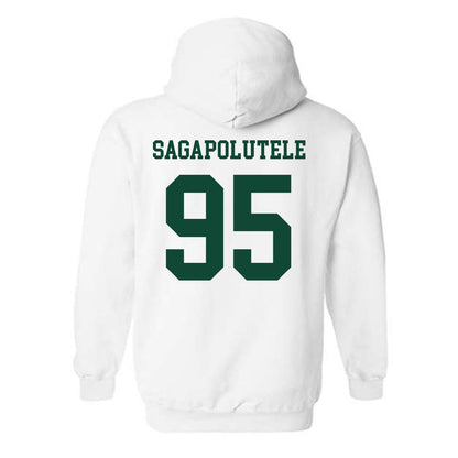 Hawaii - NCAA Football : Anthony Sagapolutele - Classic Fashion Shersey Hooded Sweatshirt