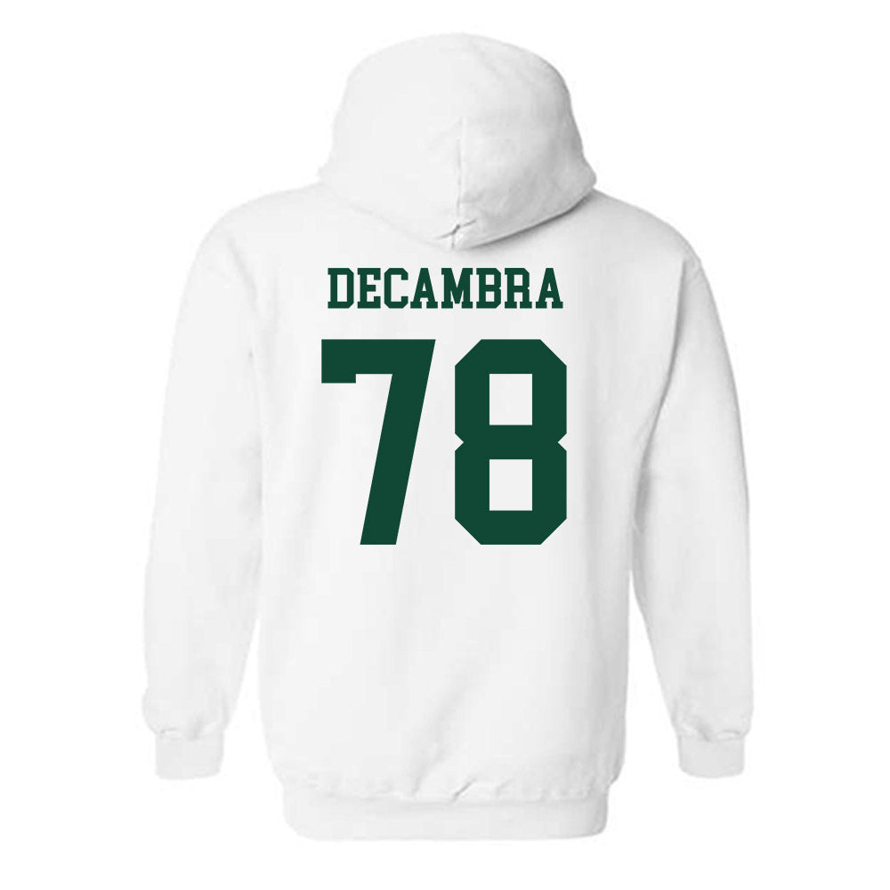 Hawaii - NCAA Football : Blaine Decambra - Classic Shersey Hooded Sweatshirt-1