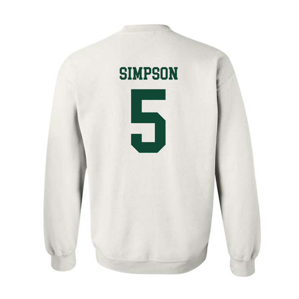 Hawaii - NCAA Women's Soccer : Riley Simpson - Classic Shersey Crewneck Sweatshirt-1
