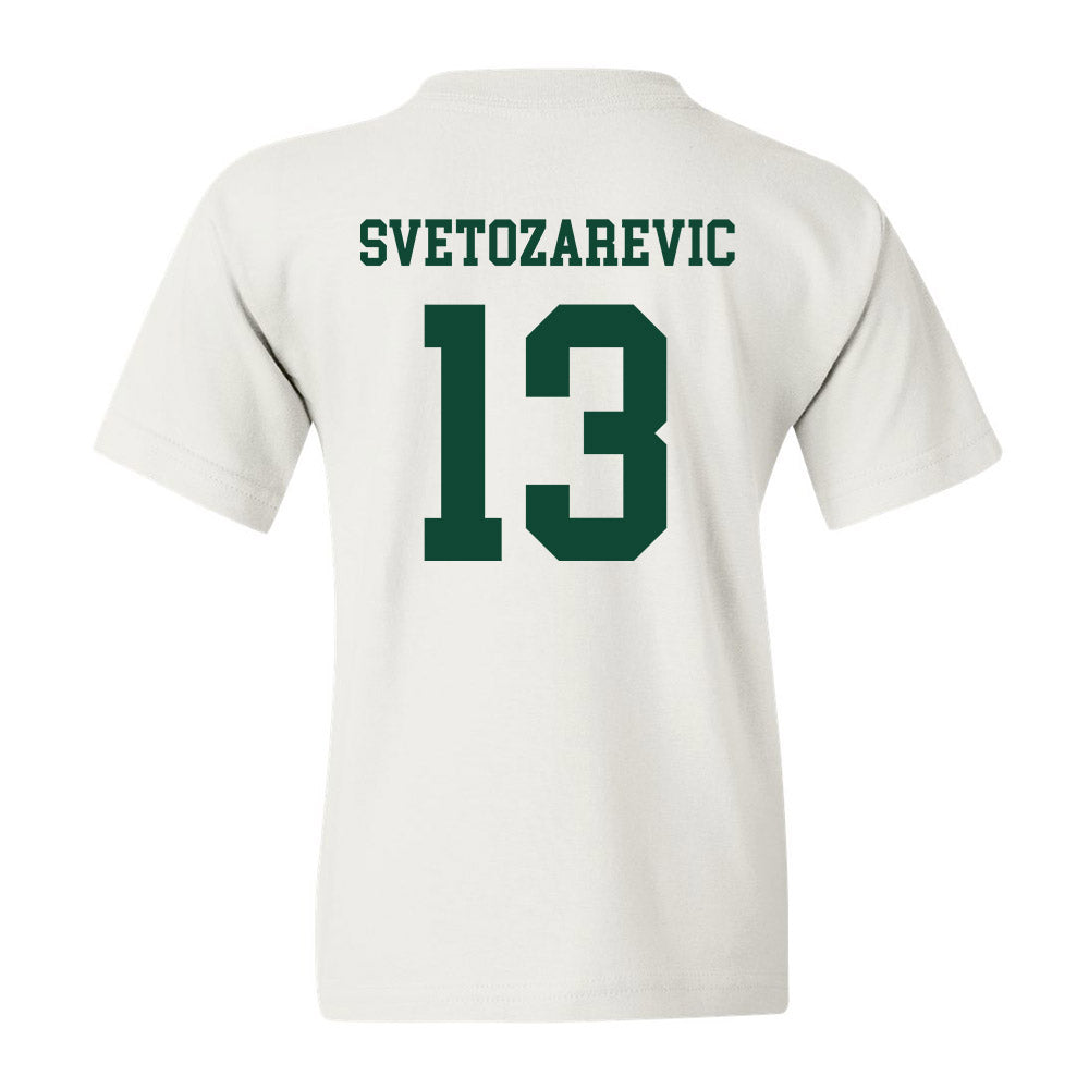 Hawaii - NCAA Men's Basketball : Matija Svetozarevic - Classic Fashion Shersey Youth T-Shirt