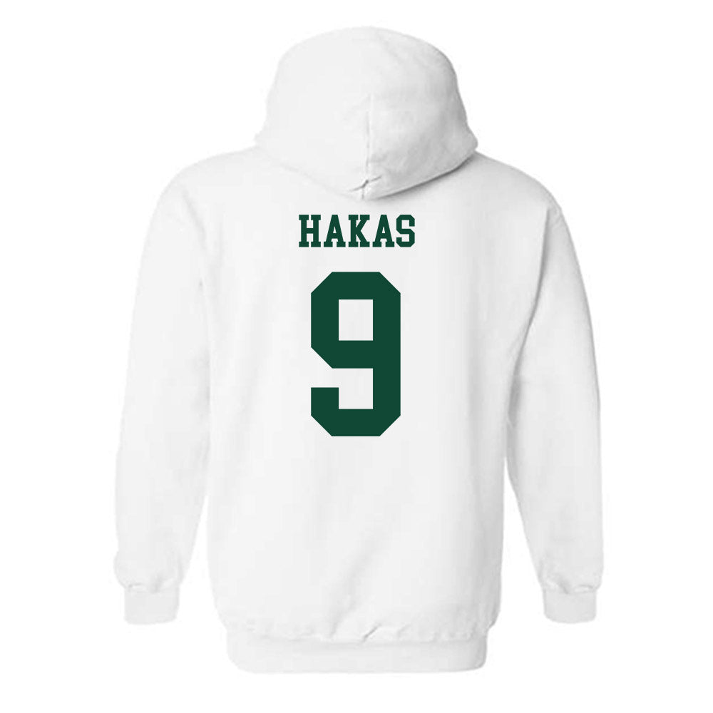 Hawaii - NCAA Women's Volleyball : Tali Hakas - Classic Fashion Shersey Hooded Sweatshirt-1