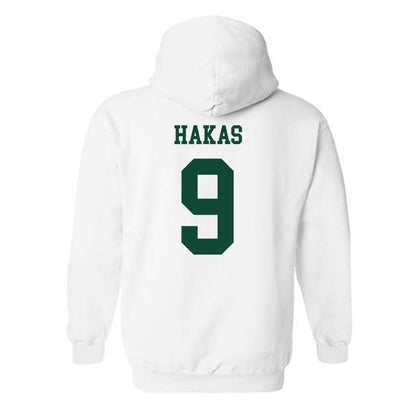 Hawaii - NCAA Women's Volleyball : Tali Hakas - Classic Fashion Shersey Hooded Sweatshirt-1